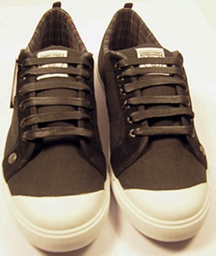 PE Wax Canvas  Cord Mens Nanny State Trainers (B)